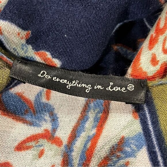 !!! Clearance !!! floral bohemian kimono scarf wrap one size - Picture 10 of 14